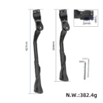 Reposapiés largo ajustable de tres orificios de 24 a 29 pulgadas - Imagen 2