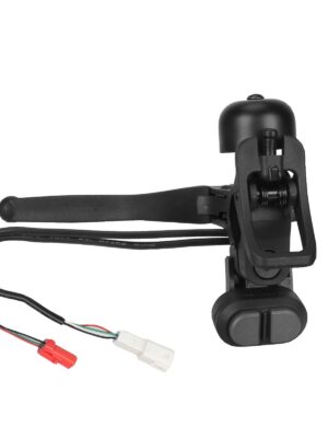 Maneta de freno izquierda original con timbre lateral y botones de dirección para patinete Xiaomi Elite