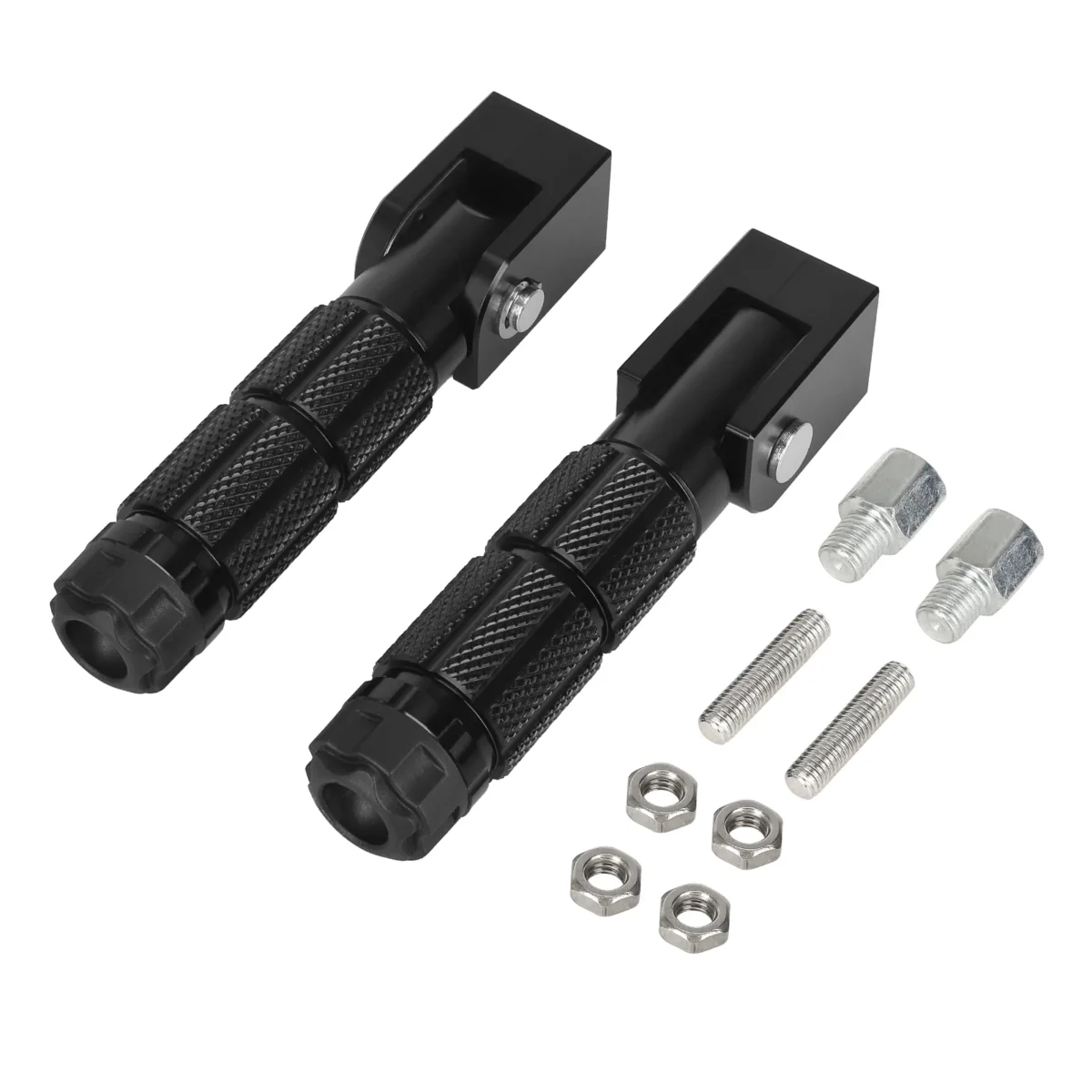 Reposapiés plegable negro - Imagen 4