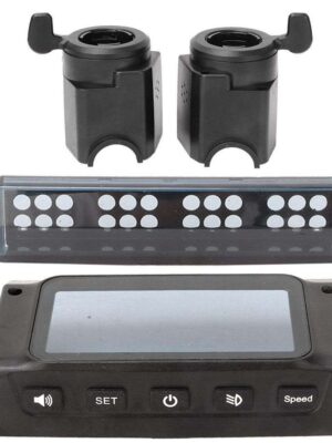 Conjunto de acelerador, dirección, pantalla y cubierta de luz Kugoo de 8 pulgadas