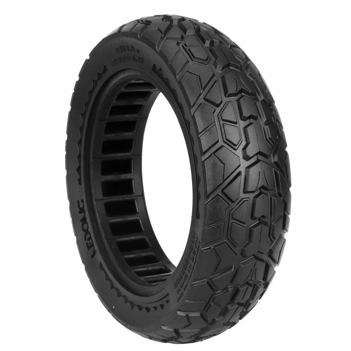 Neumático todoterreno sólido negro NEDONG10*2.5 (ranura de 45 mm) - Imagen 4