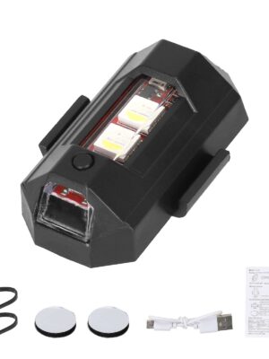 Luces intermitentes de colores para motocicletas (tipo sensor de vibración)