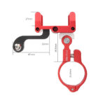 Soporte para teléfono móvil rojo GUB G-89 - Imagen 4
