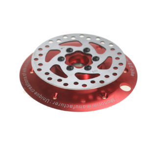 Freno de disco rojo Monorim modificado