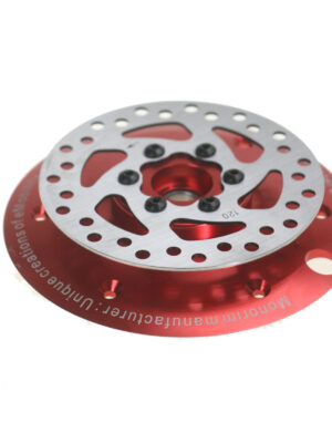 Freno de disco rojo Monorim modificado