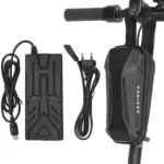Bolsa frontal de 2 l (PU+EVA) sin logotipo + cargador Ulip 18 V~42 V 1,7 A con certificación CE FCC y conector Mi (enchufe UE)