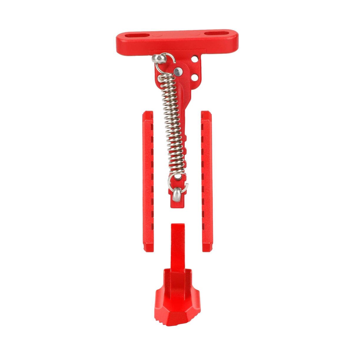 Pata de cabra ajustable roja V2 para patinetes Xiaomi - Imagen 5