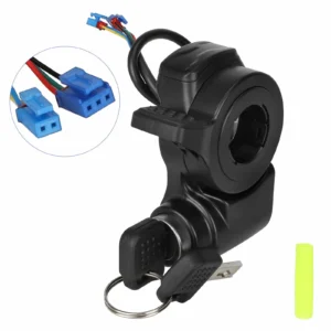 Acelerador con cerradura original y llave para patinete Kukirin A1/G2 Max