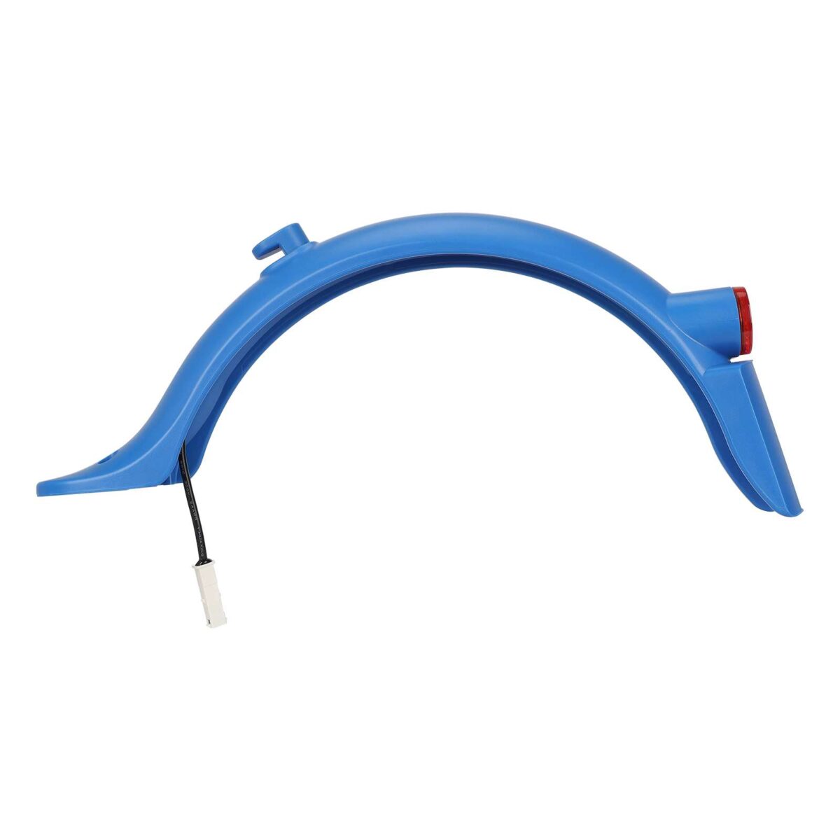 Guardabarros trasero azul Xiaomi M365 Pro/Pro2 con matrícula integrada (con luz trasera + gancho + soporte metálico pro) - Imagen 4