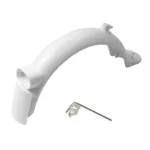 Guardabarros trasero blanco con matrícula para Pro 2 y 1S