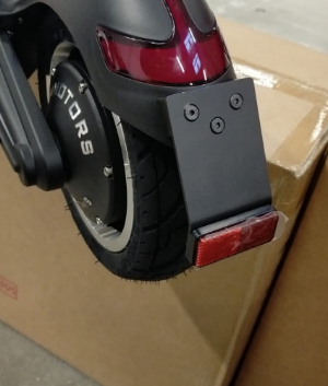 DUALTRON POP/Soporte de matrícula popular en el guardabarros trasero