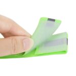 Pulseras reflectantes peludas para manos y pies de color verde fluorescente de 4 x 1,5 cm - Imagen 6