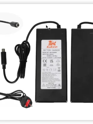 Cargador original para Xiaomi Kukirin G2 Pro/G2 Max de 54,6 V 2 A (estándar del Reino Unido)