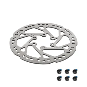 Disco de freno de 140 mm con 6 orificios y tornillos para Kukirin G3 Pro