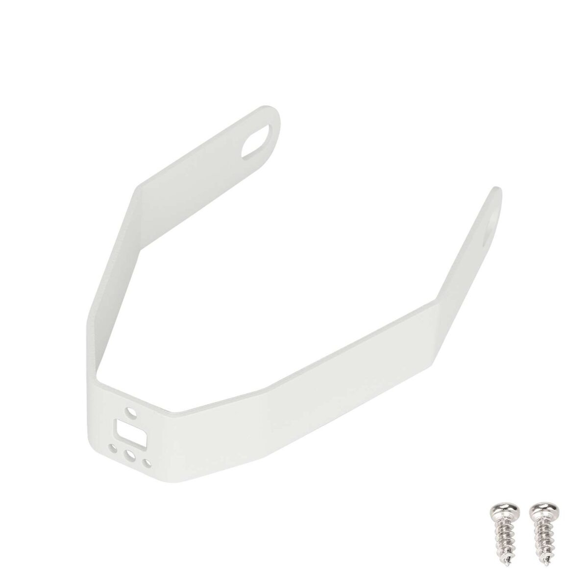 Soporte metálico para guardabarros trasero blanco M365 - Imagen 2