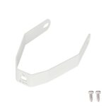 Soporte metálico para guardabarros trasero blanco M365 - Imagen 2