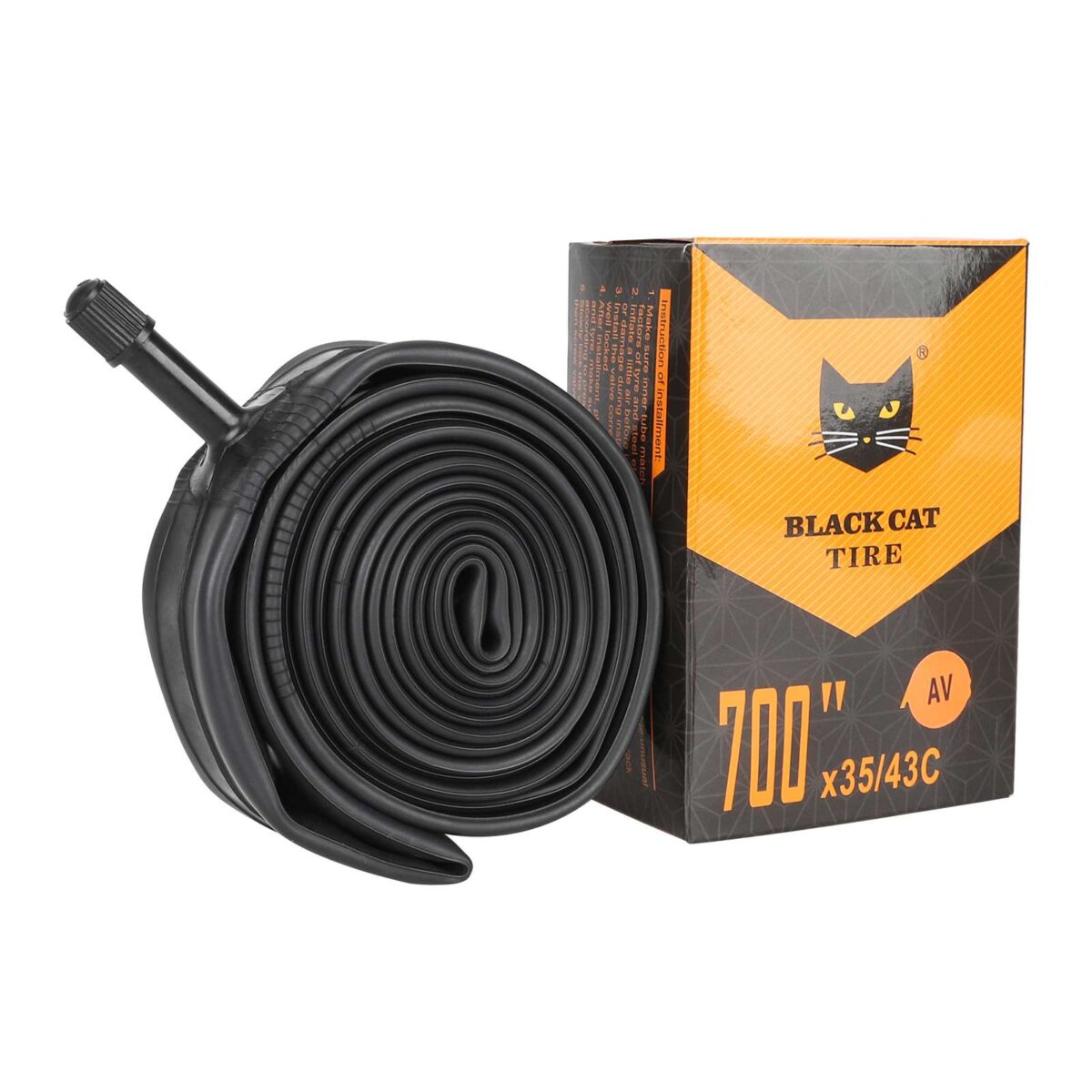 Cámara de aire BLACKCAT 700*35/43C - Imagen 2