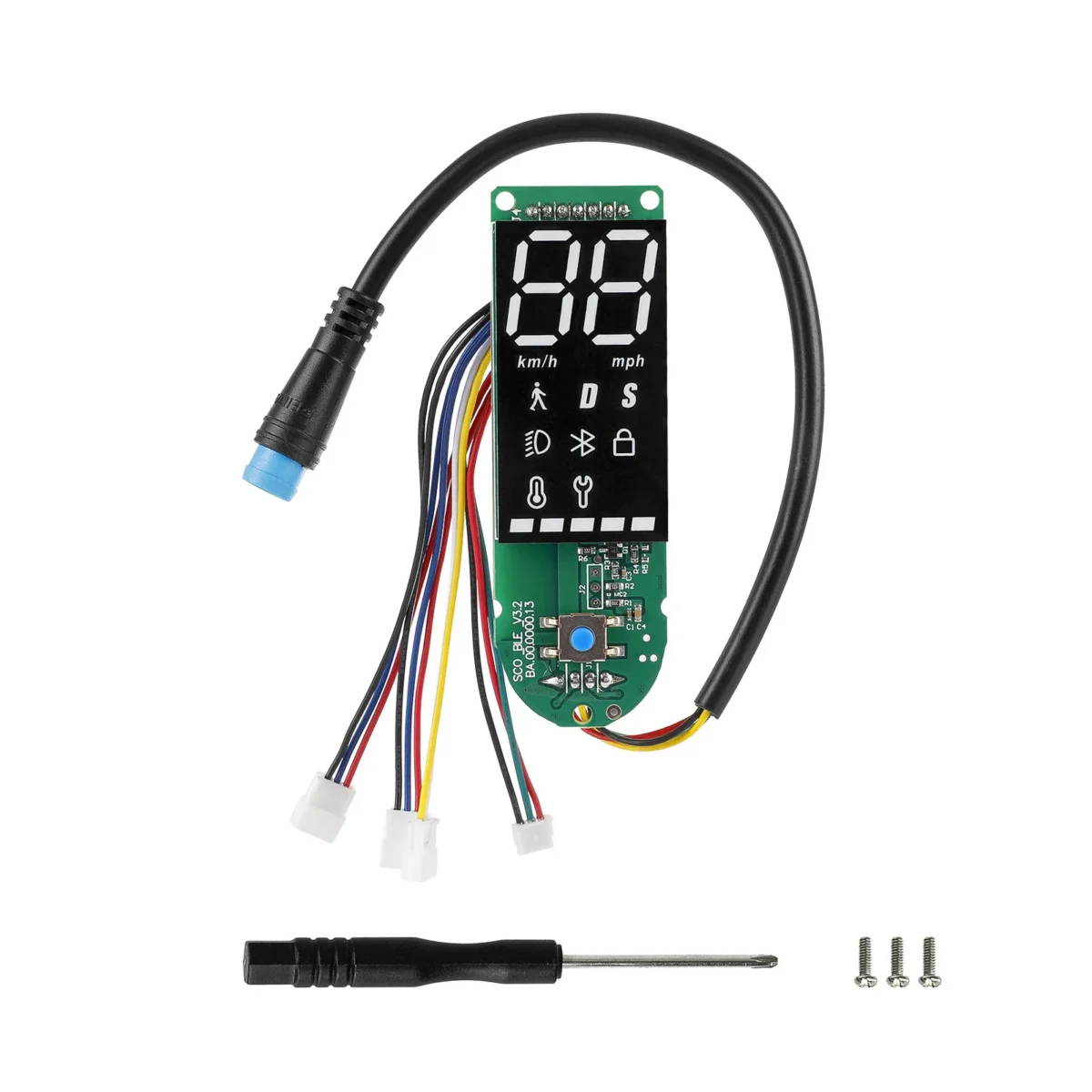 Placa de circuito para patinete Xiaomi Kickscooter con 4 conectores para patinetes Pro Pro2 1S - Imagen 2