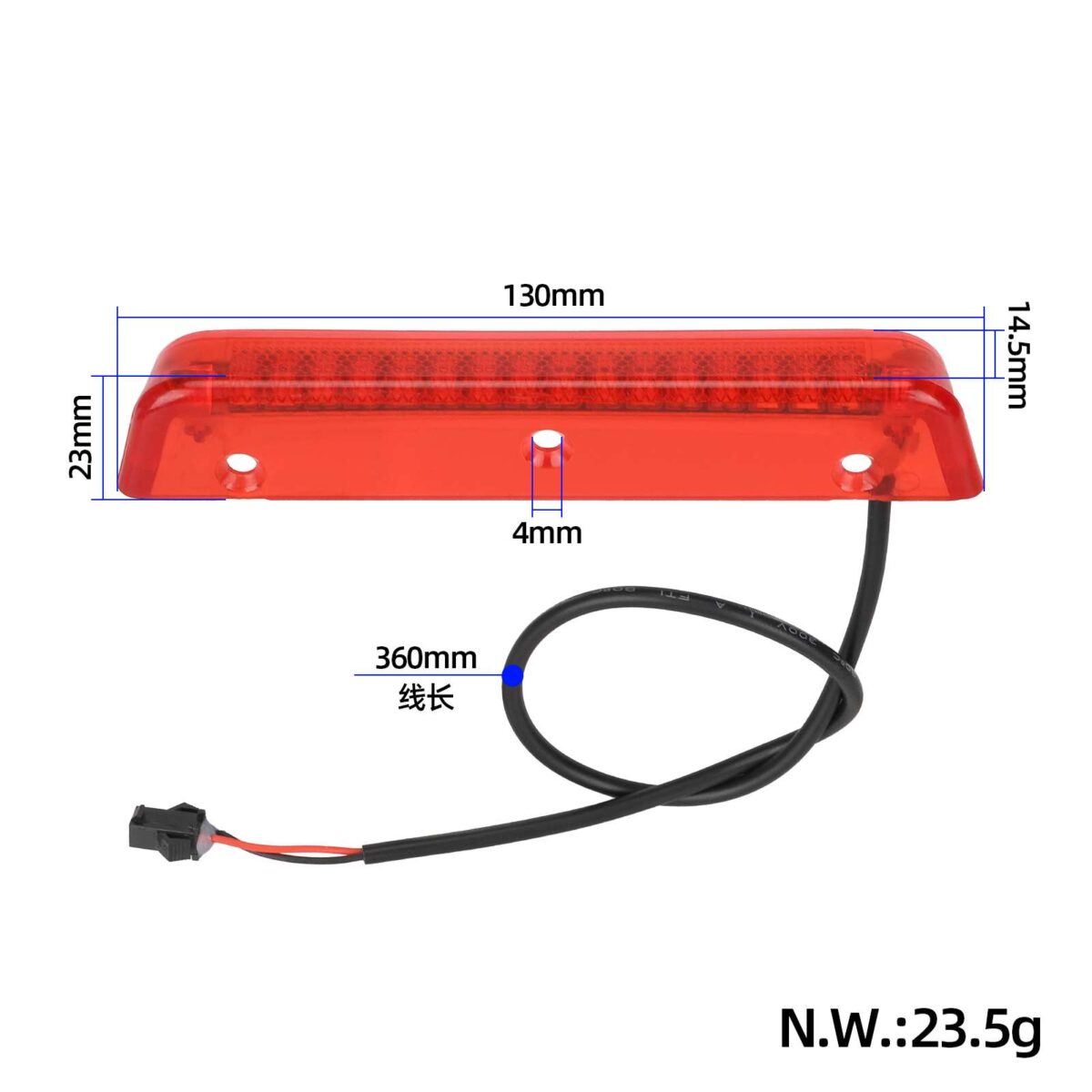Luz trasera original Kukirin G4 Max - Imagen 2