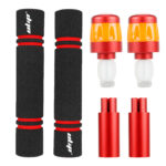 Juego de extensores de agarre Ulip con carga USB y luz para scooters Xiaomi y ES (RRO) - Imagen 2