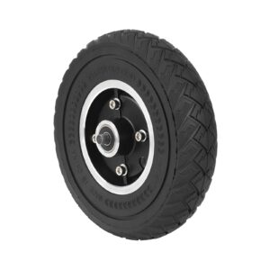 Rueda de freno de tambor de 8 pulgadas 200*50 (con eje) + neumático sólido Ulip 200*50 (8,0x2,0)