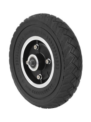 Rueda de freno de tambor de 8 pulgadas 200*50 (con eje) + neumático sólido Ulip 200*50 (8,0x2,0)