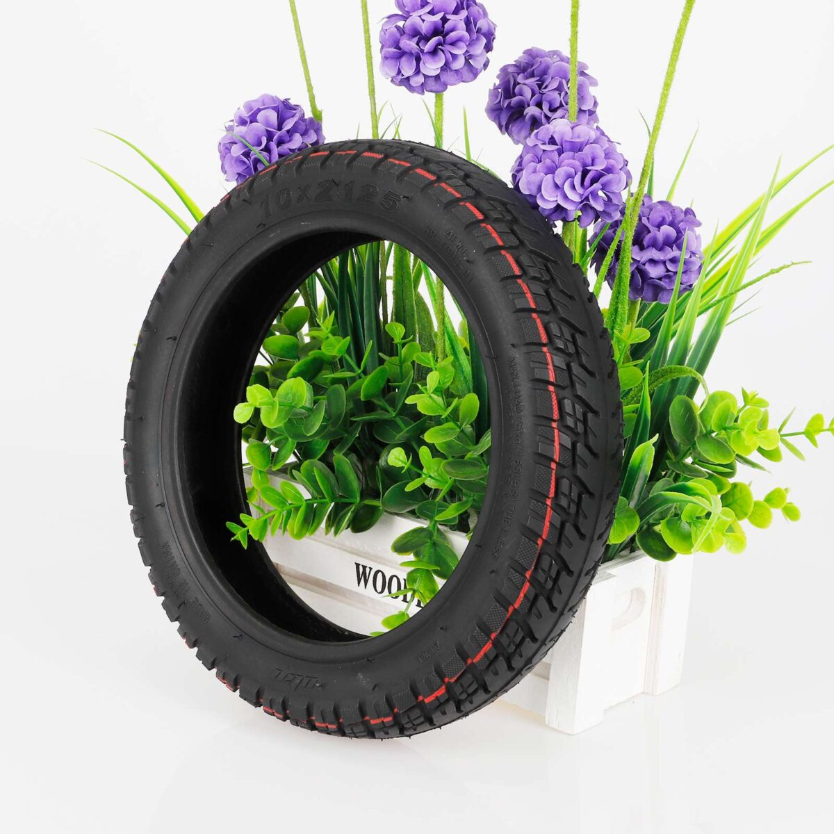 Neumático todoterreno sin cámara ULIP 10*2.125 para scooters Segway F20 F25 F30 F40 - Imagen 6