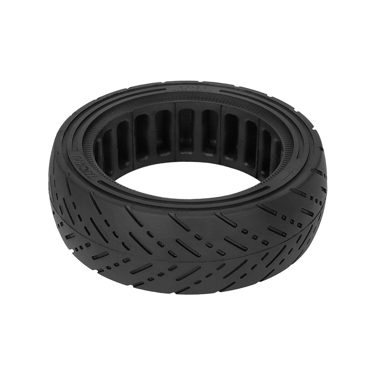 Neumático sólido para carretera urbana LUCK4U 8.5*2.5 negro - Imagen 3