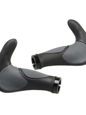 Puños de goma negros y grises para cerradura de bocina