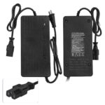 Cargador rápido de 60 V y 10 A con conector de clavija (enchufe estadounidense)