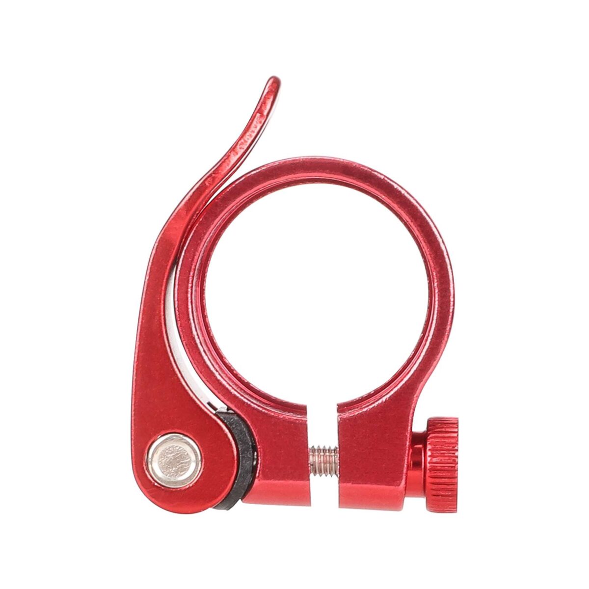 Abrazadera de tubo de asiento roja sin orificio de 34,9 mm - Imagen 4