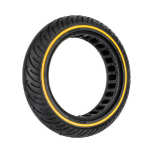 Neumático sólido de 8,5 pulgadas con círculo amarillo