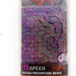 Cadena sólida FSC Mountain Bike F11 de 11 velocidades (colores deslumbrantes)