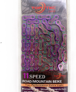 Cadena sólida FSC Mountain Bike F11 de 11 velocidades (colores deslumbrantes)