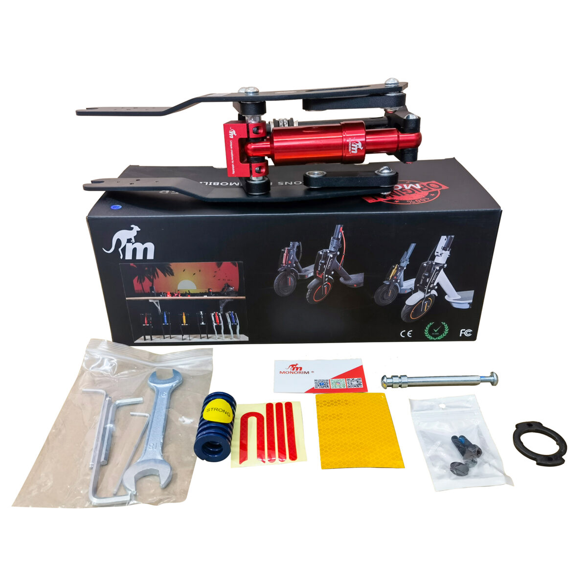 Suspensión delantera M0 Monorim V4 para patinetes Xiaomi M365/Pro - Imagen 2