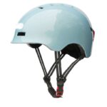 Casco iluminado azul brillante talla L (KY-Z002)