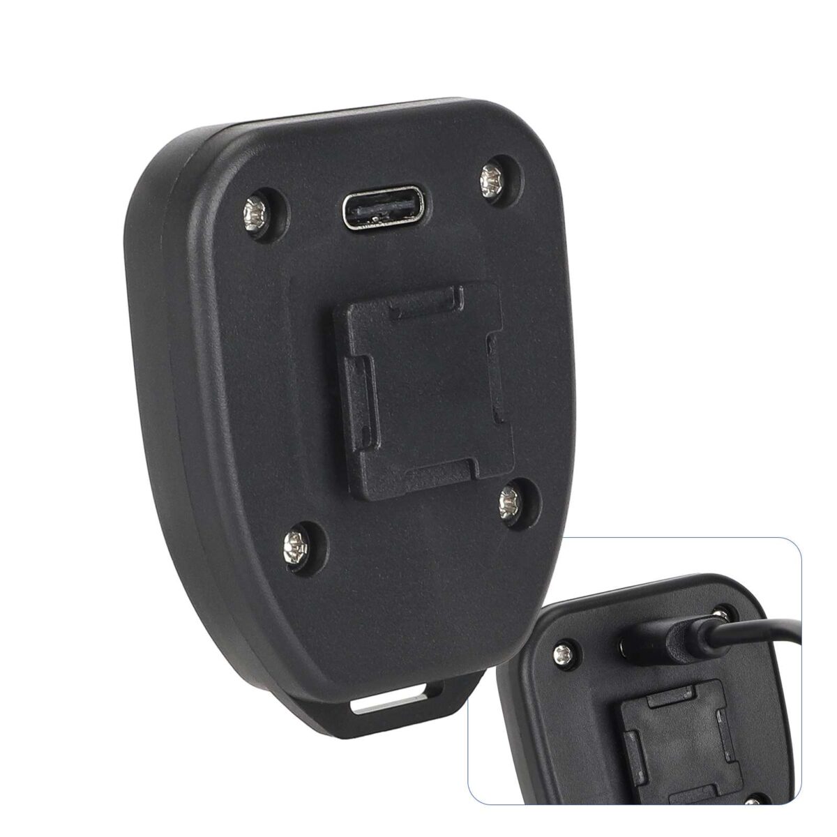 Cubierta de agarre de manillar gris para luz de señal de giro para scooters Xiaomi/Ninebot con ranura - Imagen 6