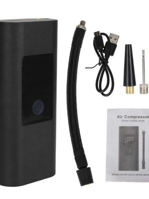 Bomba de aire para neumáticos con un solo botón