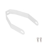 Soporte metálico para guardabarros trasero blanco M365
