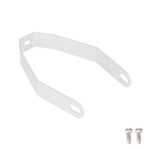 Soporte metálico para guardabarros trasero blanco M365