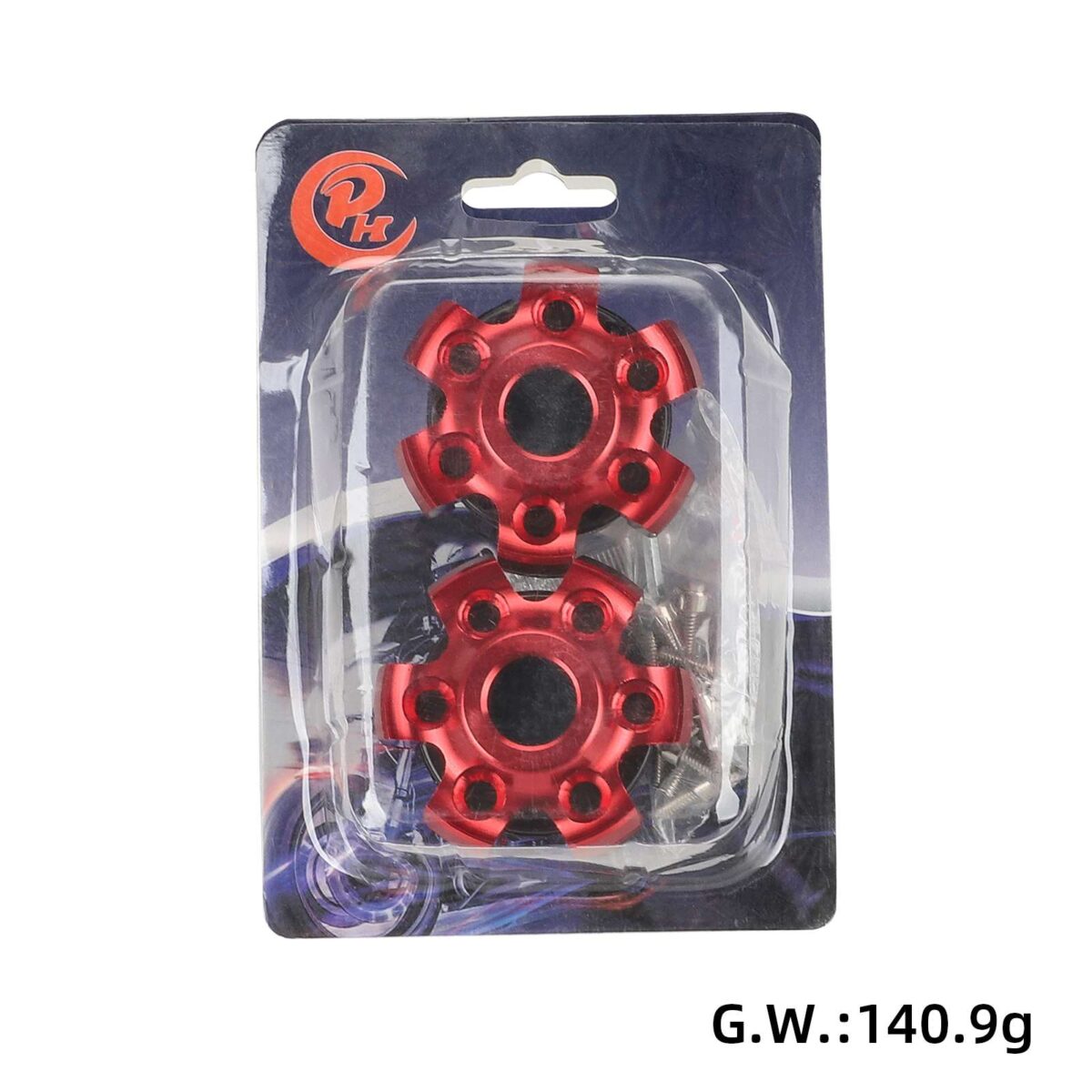 Copas de horquilla de aluminio rojo - Imagen 3