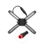 Luz de posición delantera tipo X para patinete Ninebot ZT3/ZT3Pro original