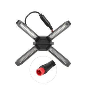 Luz de posición delantera tipo X para patinete Ninebot ZT3/ZT3Pro original