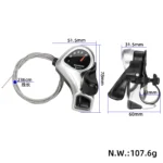 SHIMANO TX50 6 velocidades lado derecho - Imagen 2