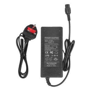 Cargador de cabeza de aviación grande de 18 V a 42 V 2 A (enchufe británico)