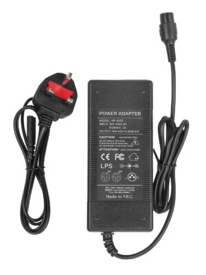 Cargador de cabeza de aviación grande de 18 V a 42 V 2 A (enchufe británico)