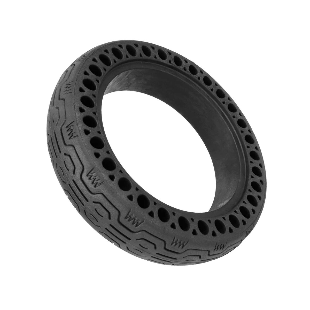 Neumático sólido de panal con patrón 9*2 (negro) - Imagen 6