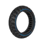 Neumático todoterreno sólido Ulip 8.1*2.0 con forma de diamante y círculo azul
