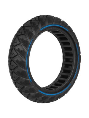 Neumático todoterreno sólido Ulip 8.1*2.0 con forma de diamante y círculo azul