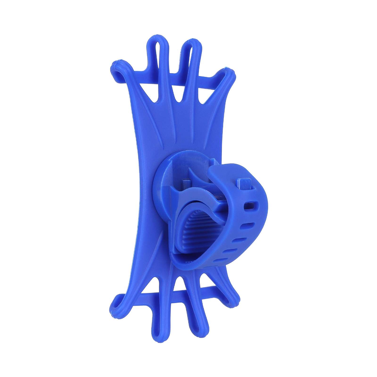 Soporte para teléfono móvil de silicona multifuncional azul - Imagen 2